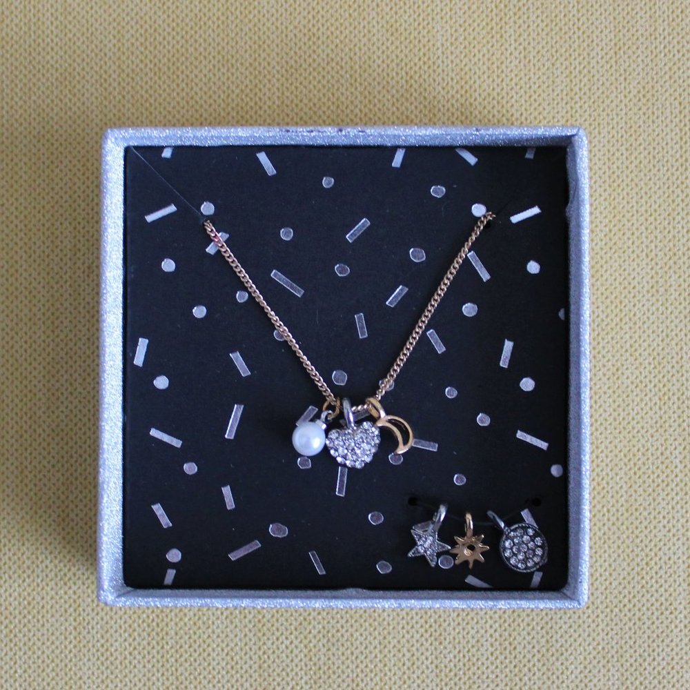 3 FOR $15!! NWOT - Gold Charm Necklace